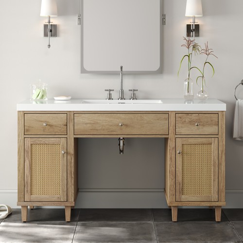 Bathroom vanity with smc - bathroom,