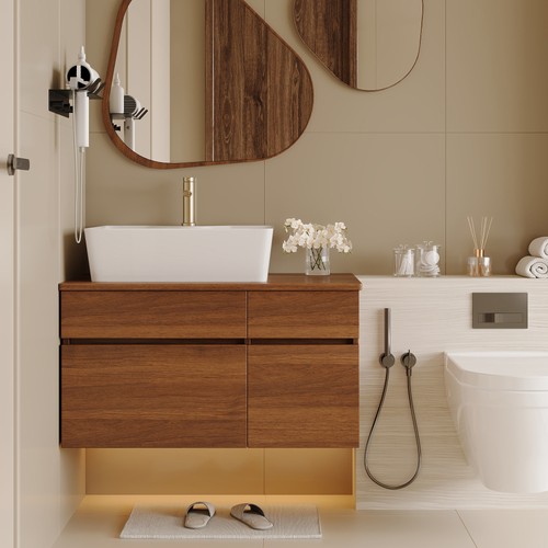 Floating bathroom vanity - floating,