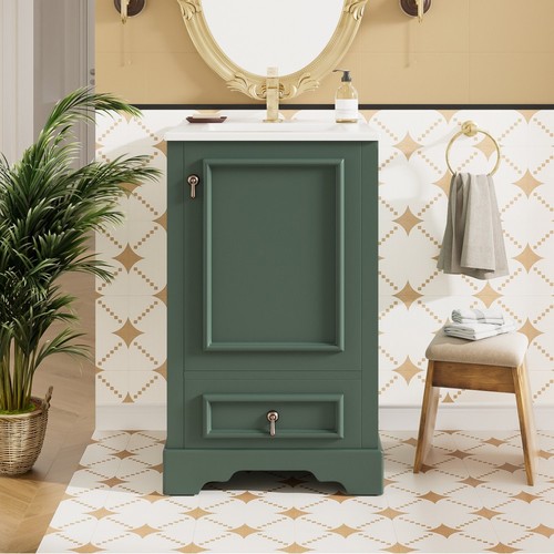 Modern bathroom vanity - 20",