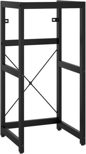 Modern black iron - modern, bathroom