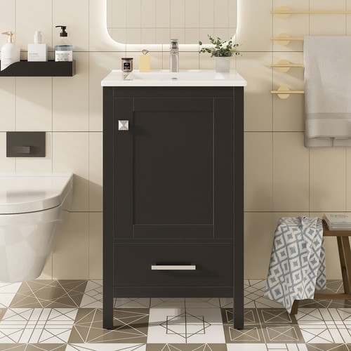 Modern bathroom vanity - bathroom,