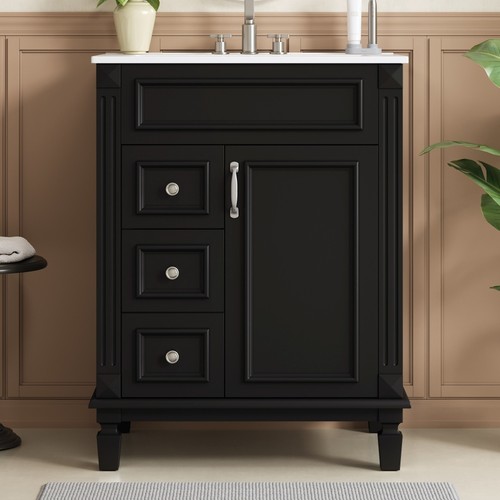 Bathroom vanity ceramic sink - bathroom,